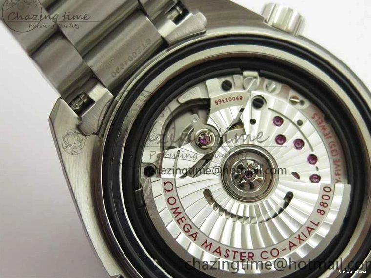 0501 Planet Ocean 39.5mm Black Ceramic Bezel SS VSF 1:1 Best Edition Black Dial on SS Bracelet A Stretchable 7890